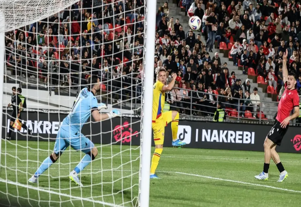 Georgia – România 1-1, în primul meci din noul mandat al lui Gică Hagi ca selecționer