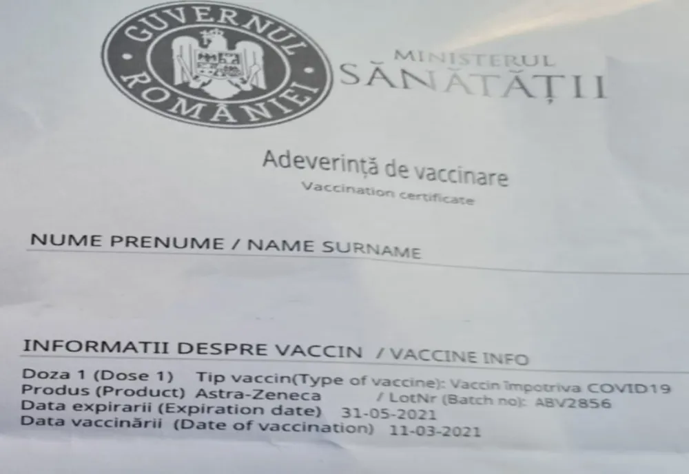 Medic din Cluj, cercetat pentru că a înscris în Registrul Vaccinărilor persoane care nu s-au imunizat. Un caz similar a fost în Bacău