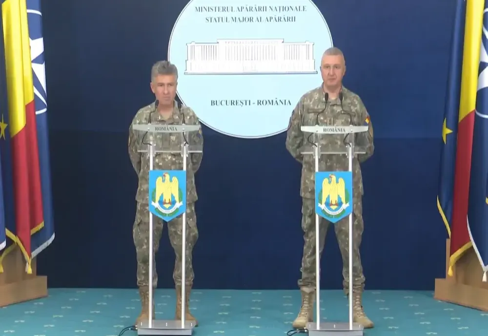 „Declarații oficiale la MApN: Vizual, piloții au apreciat că ar fi o dronă Shahed - VIDEO